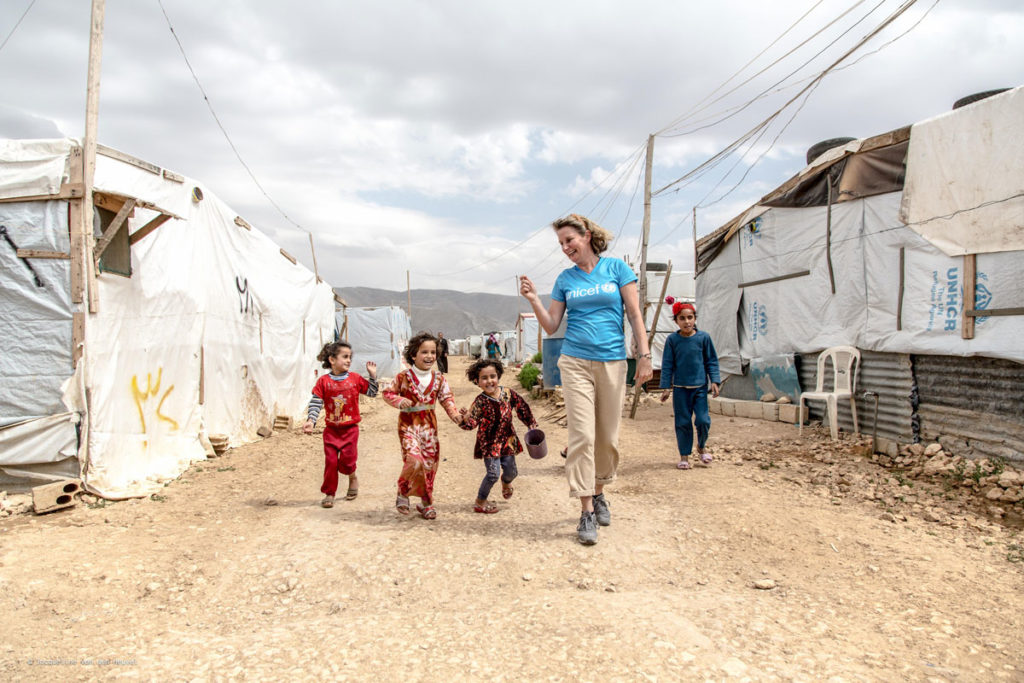 Jacqueline van den Heuvel Unicef Libanon Claudia de Breij